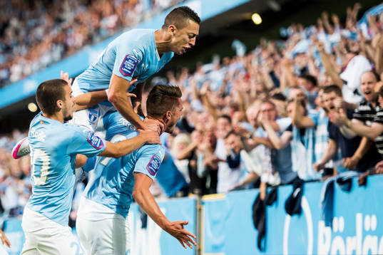 Malmö FFs tre målskyttar, Vladimir Rodic, Nikola Djurjic