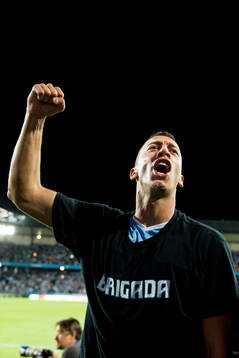 Malmö FFs Nikola Djurjic jublar