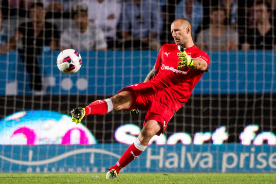 Malmö FFs målvakt Johan Wiland