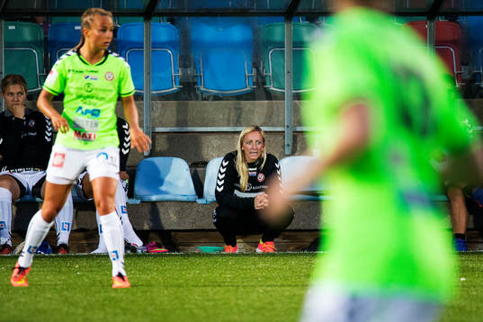 Kristianstads tränare Elisabet Gunnarsdottir