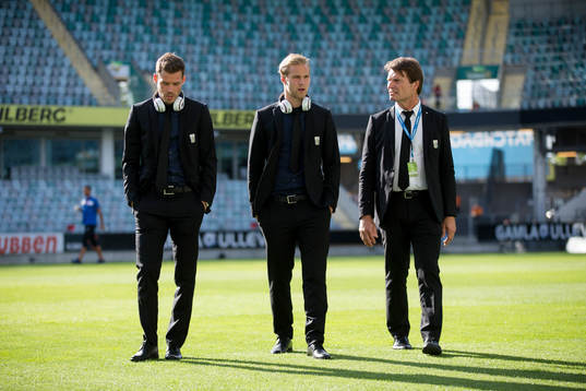 IFK Göteborgs Emil Salomonsson, Gustav Engvall och