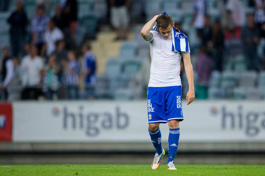 IFK Göteborgs Jakob Ankersen deppar