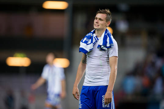 IFK Göteborgs Jakob Ankersen deppar