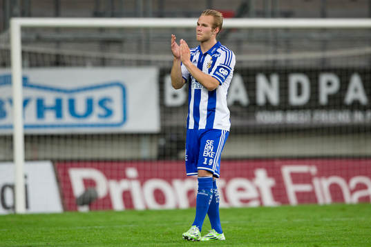 IFK Göteborgs Gustav Engvall deppar