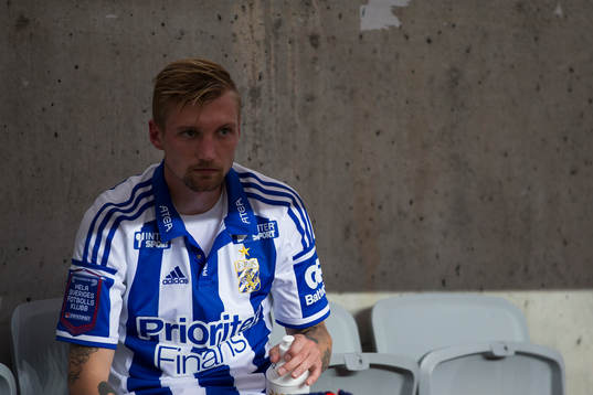IFK Göteborgs Sebastian Eriksson deppar
