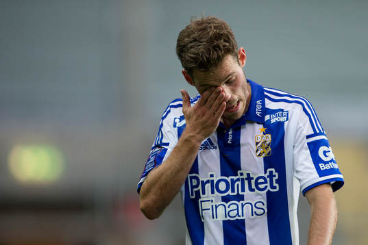 IFK Göteborgs Emil Salomonsson deppar