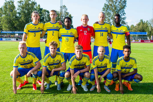 Lagbild Stående fr. v Hugo Andersson, Johan Stenmark, York