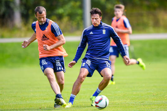 IFK Göteborgs Hjalmar Jonsson och Martin Smedberg Dalence
