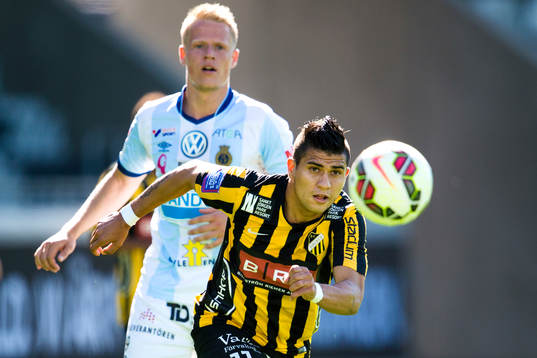 Häckens Paulo de Oliveira och Gefles Johan Oremo