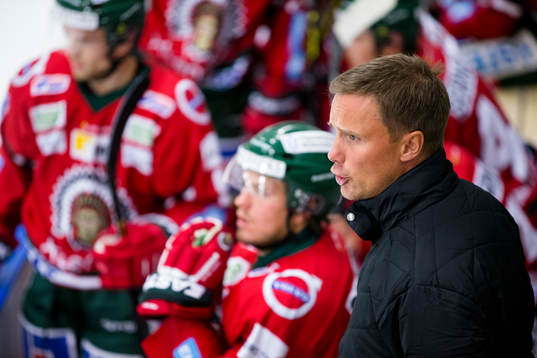 Frölundas tränare Roger Rönnberg