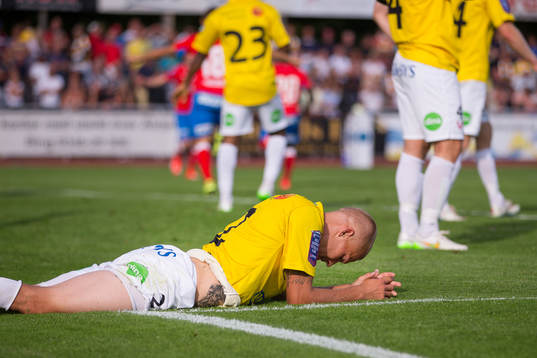 Falkenbergs Rasmus Sjöstedt deppar