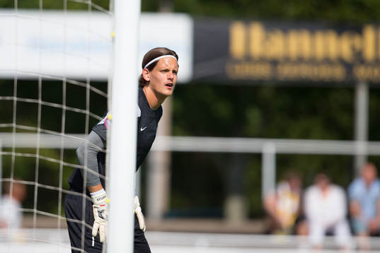 Falkenbergs Målvakt Otto Martler före fotbollsmatchen i
