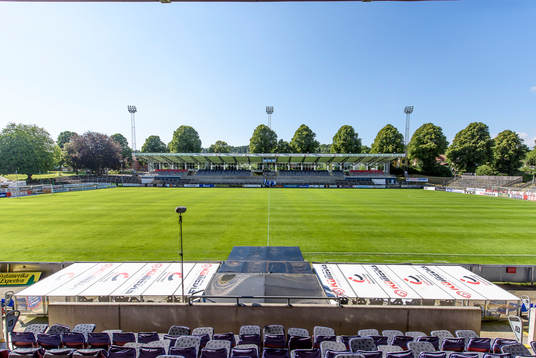 Örjans Vall före fotbollsmatchen i Allsvenskan mellan