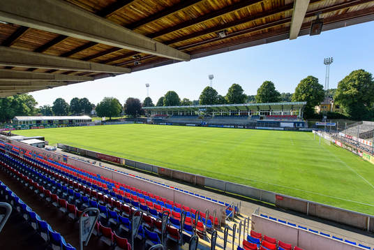 Örjans Vall före fotbollsmatchen i Allsvenskan mellan