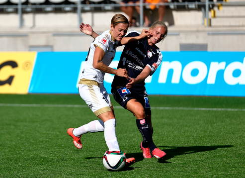 Rosengårds Therese Sjögran och Linköpings Jonna Andersson