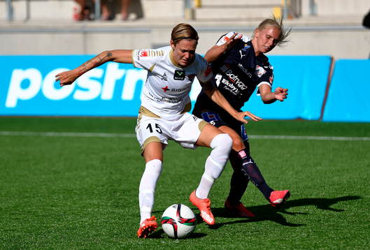 Rosengårds Therese Sjögran ocj Linköpings Jonna Andersson