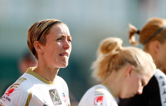Rosengårds Therese Sjögran i sin sista match (?)