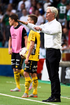 Hammarbys tränare Nanne Bergstrand