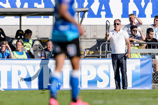 Halmstads tränare Janne Jönsson