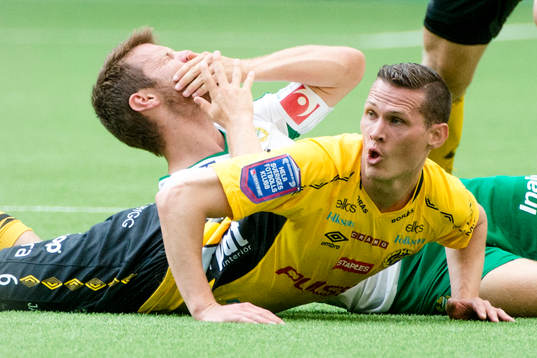 Hammarbys Måns Söderqvist har ont