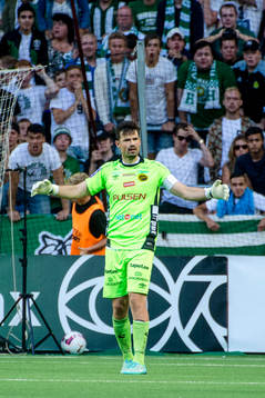 Elfsborgs målvakt Kevin Stuhr Ellegaard