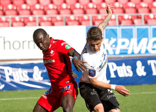 Norrköpings Alhaji Kamara och Örebros Eidur Aron