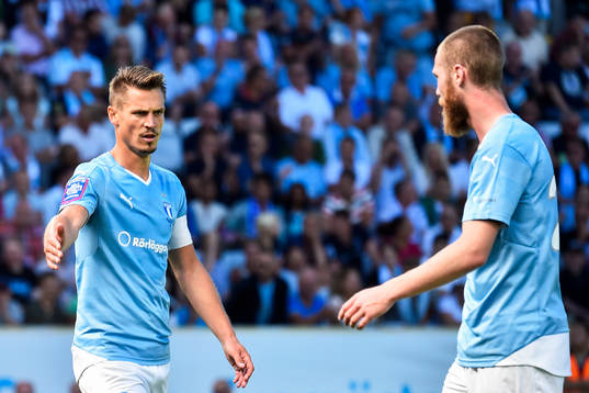 Malmö FFs Markus Rosenberg jublar