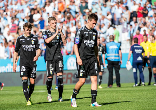 IFK Göteborgs Riku Riski, Sören Rieks och Jakob Ankersen