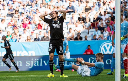 IFK Göteborgs Tom Pettersson deppar