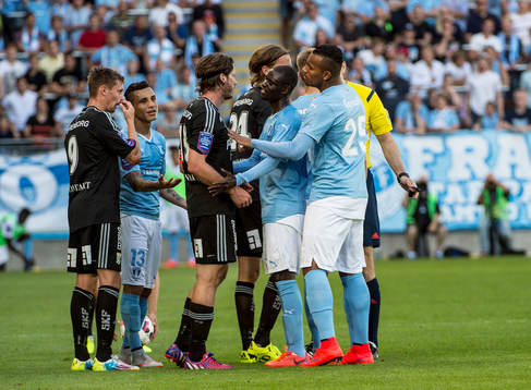 Upprörda känslor i Malmö FFs och IFK Göteborgs