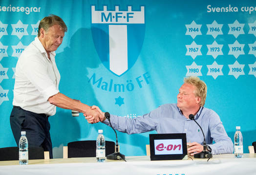 Malmö FFs tränare Åge Hareide och IFK Göteborgs