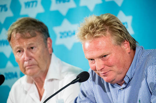Malmö FFs tränare Åge Hareide och IFK Göteborgs