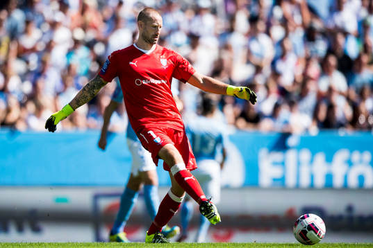 Malmö FFs målvakt Johan Wiland