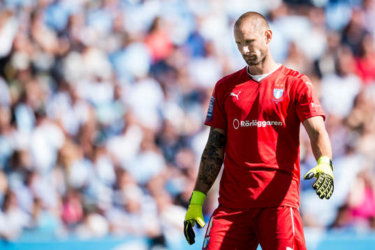 Malmö FFs målvakt Johan Wiland