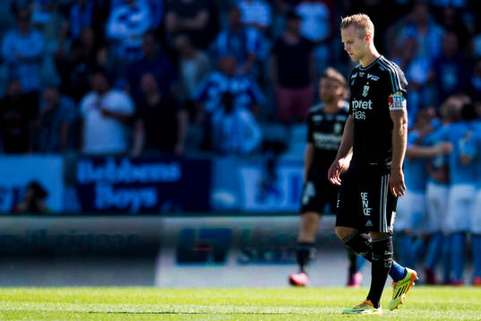 IFK Göteborgs Gustav Engvall deppar