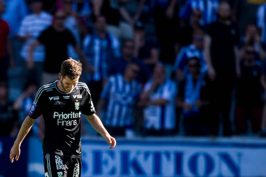 IFK Göteborgs Emil Salomonsson deppar