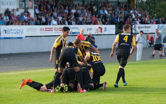 i matchen i division 2 mellan IFK Hässleholm och