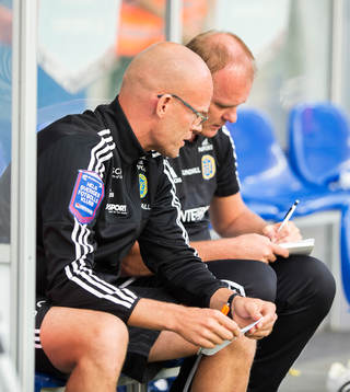 Sundsvalls tränare Joel Cedergren