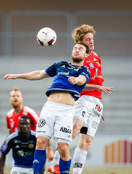 Kalmars Rasmus Elm och Sundsvalls Rúnar Már Sigurjónsson