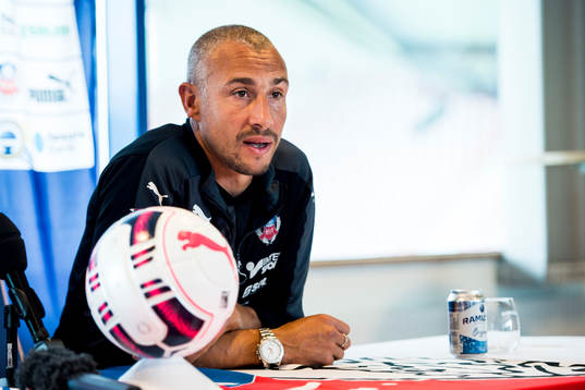 Tränare Henrik Larsson