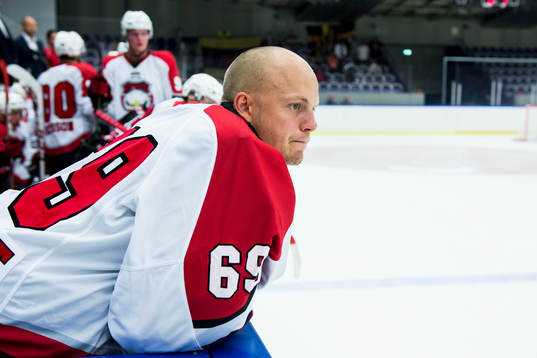 Malmö Redhawks målvakt Oscar Alsenfelt