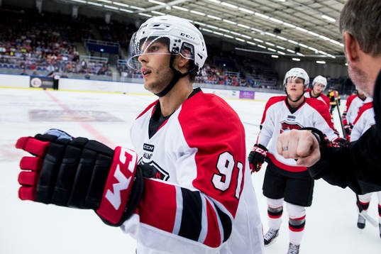 Malmö Redhawks Björn Svensson jublar