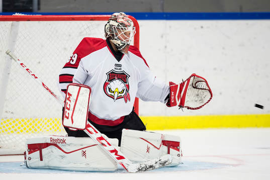 Malmö Redhawks målvakt Oscar Alsenfelt