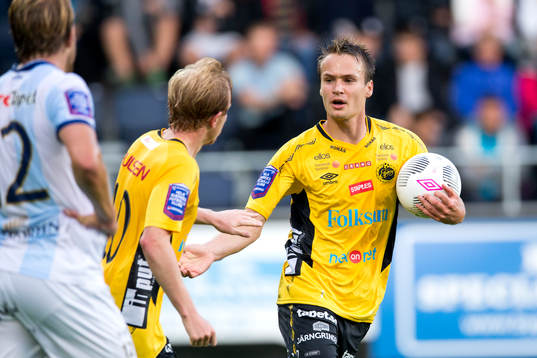 Elfsborgs Viktor Prodell jublar