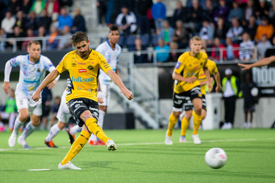 Elfsborgs Marcus Rohdén gör 2-3 på straff