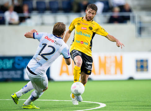 Elfsborgs Marcus Rohdén och Gefles Anders Bååth-Sjöblom