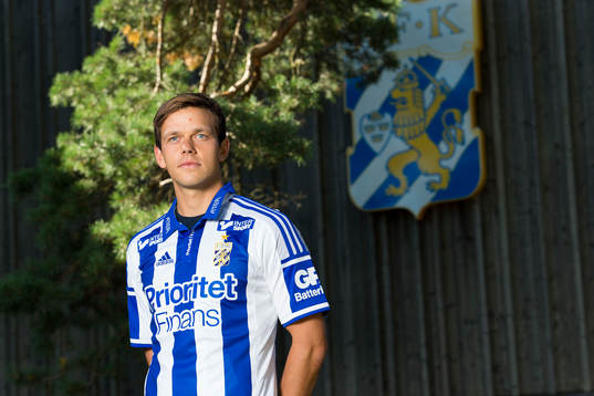 IFK Göteborgs nyförvärv Mads Albaek har nyss anlänt