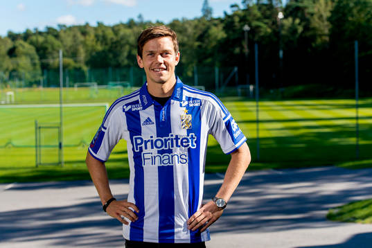 IFK Göteborgs nyförvärv Mads Albaek har nyss anlänt