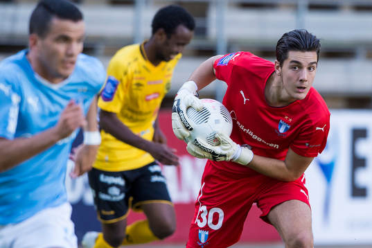 Malmö FFs målvakt Marko Johansson