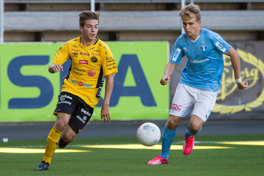 Elfsborgs Oscar Iglicar Berntsson och Malmö FFs Truls
